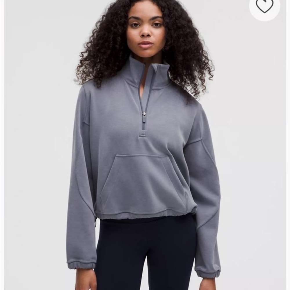 Lululemon Brushed Softstreme Half Zip